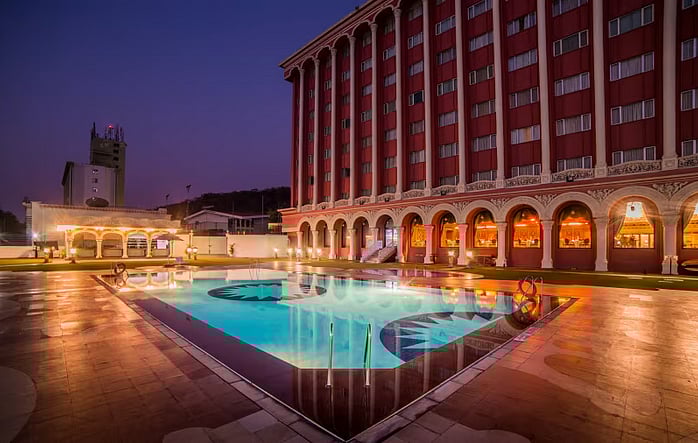 The Sitara Luxury Hotel is a 4-star accommodation